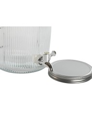 Dispenser di Acqua Home ESPRIT Nero Metallo Silicone Cristallo ABS 5 L 19,6 x 23,5 x 40,5 cm Dispenser di Acqua Home ESPRIT Nero Metallo Silicone Cristallo ABS 5 L 19,6 x 23,5 x 40,5 cm