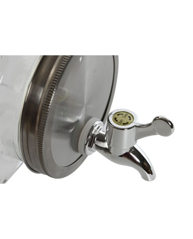 Dispenser di Acqua Home ESPRIT Trasparente Metallo Cristallo 13 x 13,5 x 32,5 cm Dispenser di Acqua Home ESPRIT Trasparente Metallo Cristallo 13 x 13,5 x 32,5 cm