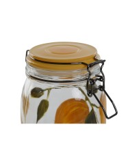 Set di 4 Barattoli Home ESPRIT Giallo Cristallo Ferro 1,5 L 4 Pezzi Set di 4 Barattoli Home ESPRIT Giallo Cristallo Ferro 1,5 L 4 Pezzi