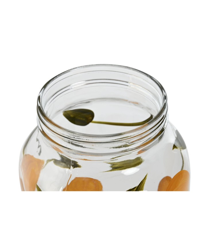 Dispenser di Acqua Home ESPRIT Giallo Metallo Silicone Cristallo ABS 18 x 24 x 30,5 cm Dispenser di Acqua Home ESPRIT Giallo Metallo Silicone Cristallo ABS 18 x 24 x 30,5 cm