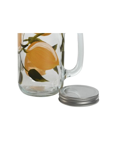 Brocca Home ESPRIT Giallo Acciaio inossidabile Cristallo