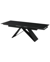 Tavolo da Pranzo Home ESPRIT Nero Metallo Ceramica 180 x 90 x 75 cm Tavolo da Pranzo Home ESPRIT Nero Metallo Ceramica 180 x 90 x 75 cm