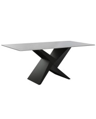 Tavolo da Pranzo Home ESPRIT Ceramica Legno MDF 120 x 120 x 75 cm