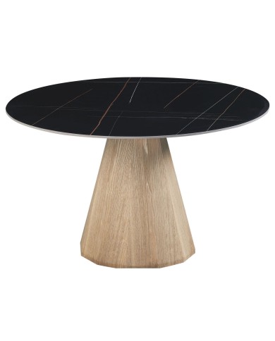 Tavolo da Pranzo Home ESPRIT Ceramica Legno MDF 120 x 120 x 75 cm