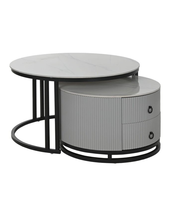 Tavolino da Caffè Home ESPRIT 80 x 80 x 45 cm