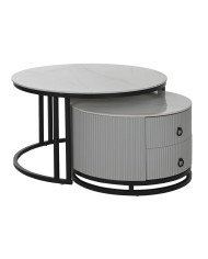 Tavolino da Caffè Home ESPRIT 80 x 80 x 45 cm