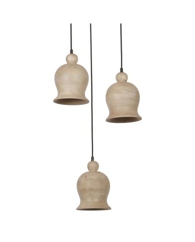 Lampadario Home ESPRIT Legno di mango 38 x 38 x 32 cm