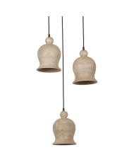 Lampadario Home ESPRIT Legno di mango 38 x 38 x 32 cm