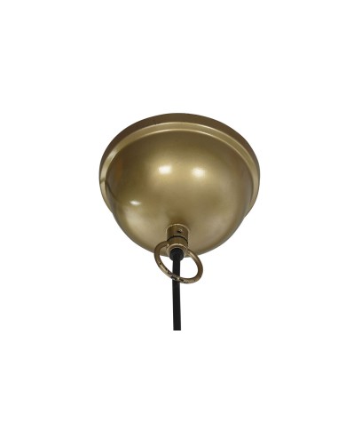 Lampadario Home ESPRIT Marrone Dorato Legno Metallo Legno di mango 50 W 60 x 60 x 48 cm