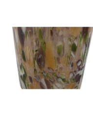 Vaso Home ESPRIT Multicolore Cristallo Moderno 18 x 18 x 41,5 cm Vaso Home ESPRIT Multicolore Cristallo Moderno 18 x 18 x 41,5 cm