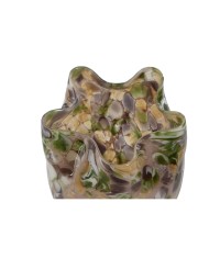 Vaso Home ESPRIT Multicolore Cristallo Moderno 18 x 18 x 21,5 cm Vaso Home ESPRIT Multicolore Cristallo Moderno 18 x 18 x 21,5 cm