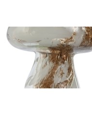 Statua Decorativa Home ESPRIT Bianco Marrone Fungo 16,5 x 16,5 x 18 cm Statua Decorativa Home ESPRIT Bianco Marrone Fungo 16,5 x 16,5 x 18 cm