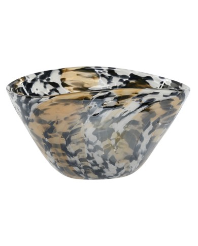 Centrotavola Home ESPRIT Nero Crema Moderno 29 x 20 x 15,5 cm