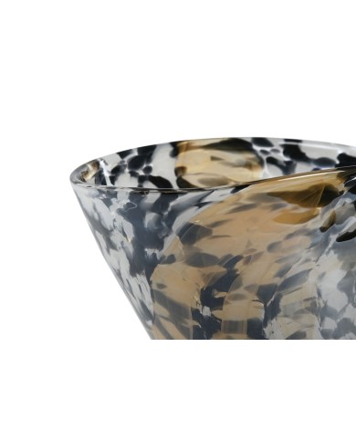 Centrotavola Home ESPRIT Nero Crema Moderno 29 x 20 x 15,5 cm