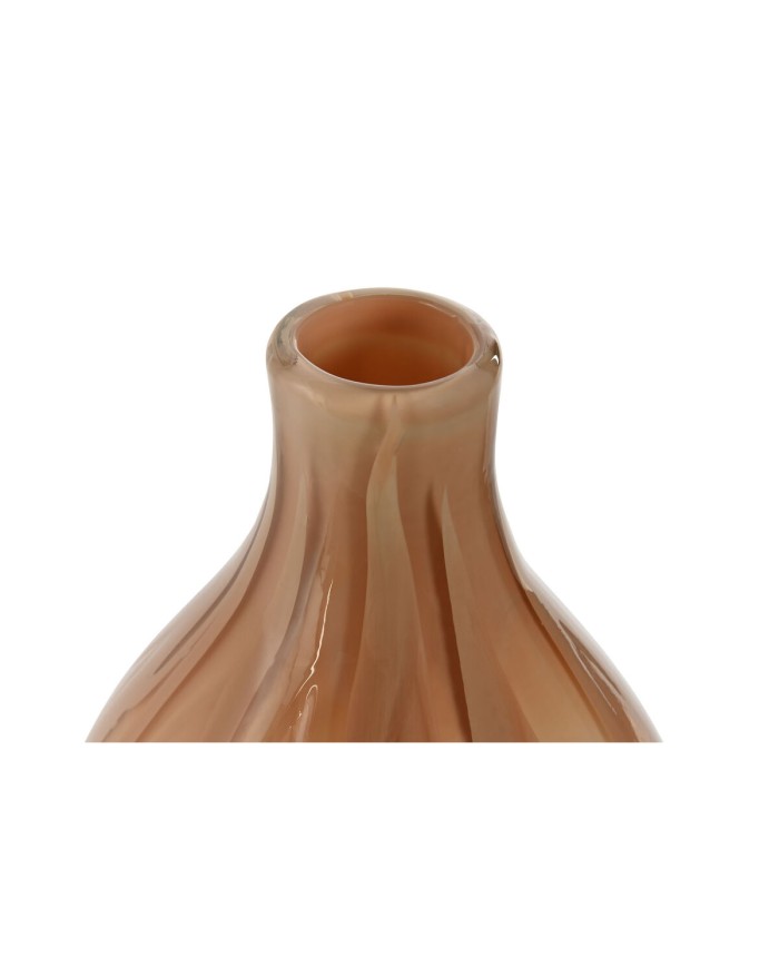 Vaso Home ESPRIT Pesca Cristallo Moderno 17,5 x 17,5 x 44 cm Vaso Home ESPRIT Pesca Cristallo Moderno 17,5 x 17,5 x 44 cm