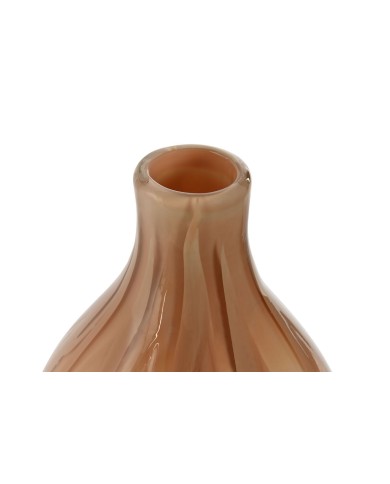 Vaso Home ESPRIT Pesca Cristallo Moderno 17,5 x 17,5 x 44 cm Vaso Home ESPRIT Pesca Cristallo Moderno 17,5 x 17,5 x 44 cm