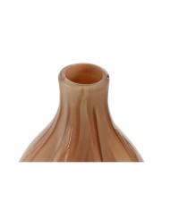 Vaso Home ESPRIT Pesca Cristallo Moderno 17,5 x 17,5 x 44 cm Vaso Home ESPRIT Pesca Cristallo Moderno 17,5 x 17,5 x 44 cm