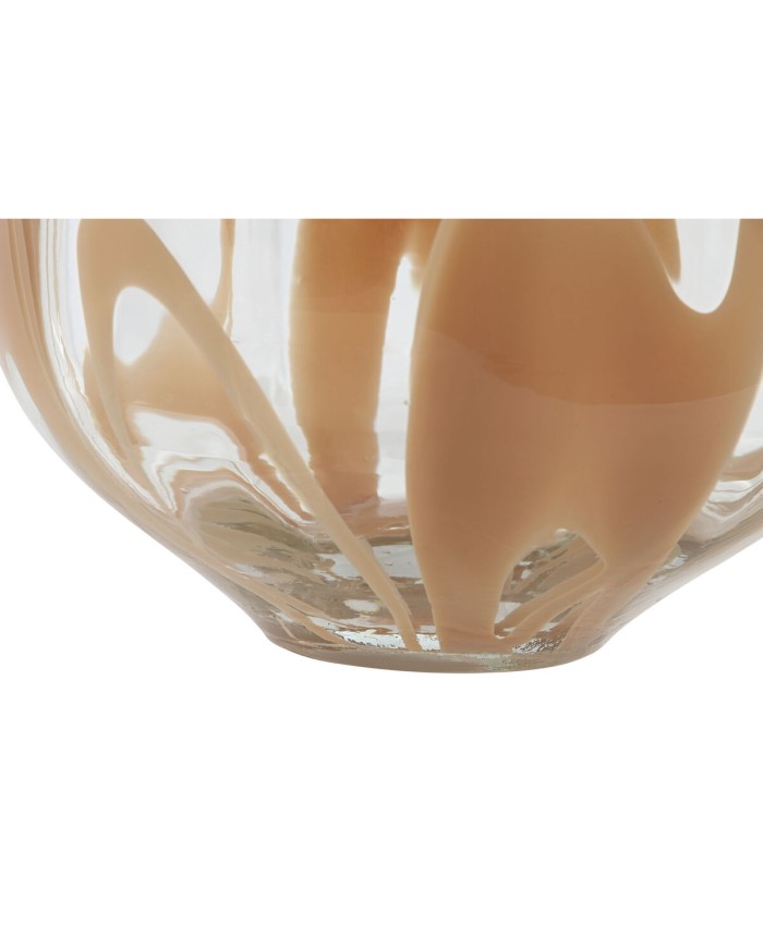 Vaso Home ESPRIT Pesca Cristallo Moderno 22 x 22 x 33,5 cm Vaso Home ESPRIT Pesca Cristallo Moderno 22 x 22 x 33,5 cm