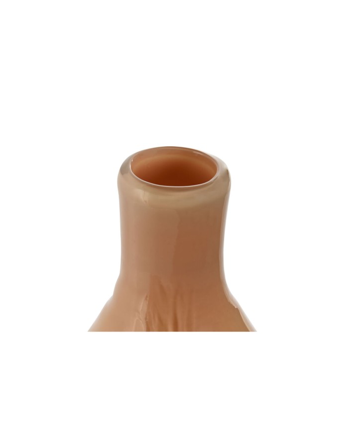 Vaso Home ESPRIT Pesca Cristallo Moderno 20 x 20 x 37 cm Vaso Home ESPRIT Pesca Cristallo Moderno 20 x 20 x 37 cm