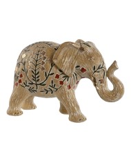 Statua Decorativa Home ESPRIT Multicolore Elefante 32,5 x 12,5 x 21 cm