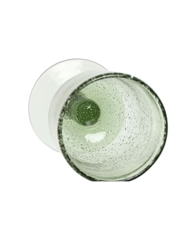 Set di Bicchieri Home ESPRIT Verde Cristallo 300 ml 8 x 8 x 14 cm (6 Unità)