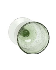 Set di Bicchieri Home ESPRIT Verde Cristallo 300 ml 8 x 8 x 14 cm (6 Unità)