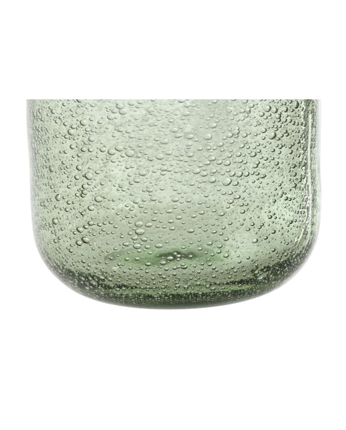 Set di Bicchieri Home ESPRIT Verde Cristallo 320 ml (6 Unità)