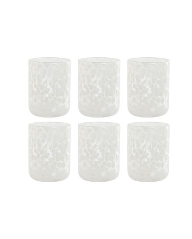 Set di Bicchieri Home ESPRIT Cristallo Vintage 320 ml (6 Unità)