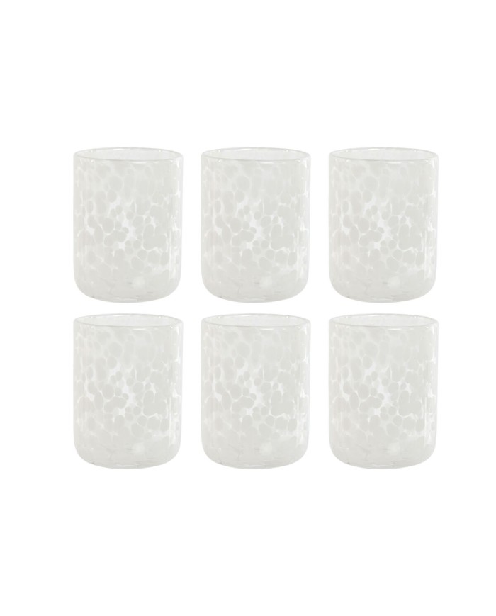 Set di Bicchieri Home ESPRIT Cristallo Vintage 320 ml (6 Unità)