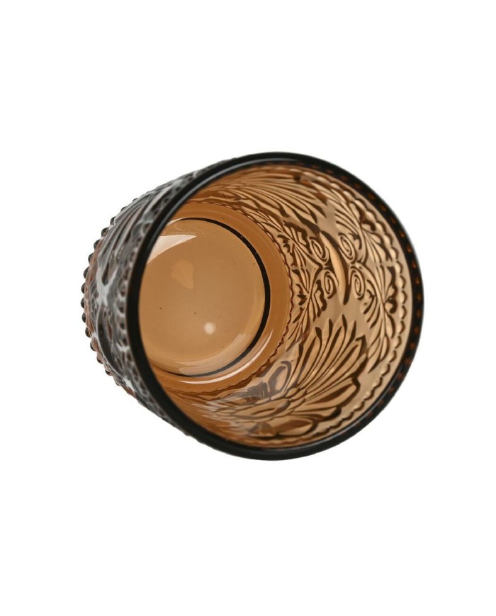 Set di Bicchieri Home ESPRIT Ambra Cristallo (6 Unità)