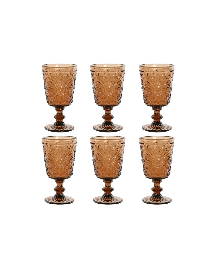 Set di Bicchieri Home ESPRIT Cristallo 8,5 x 8,5 x 16,3 cm (6 Unità) Set di Bicchieri Home ESPRIT Cristallo 8,5 x 8,5 x 16,3 cm (6 Unità)