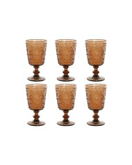 Set di Bicchieri Home ESPRIT Cristallo 8,5 x 8,5 x 16,3 cm (6 Unità) Set di Bicchieri Home ESPRIT Cristallo 8,5 x 8,5 x 16,3 cm (6 Unità)