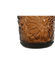 Set di Bicchieri Home ESPRIT Ambra Cristallo (6 Unità)