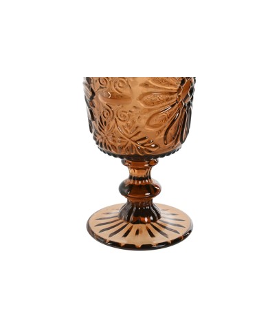 Set di Bicchieri Home ESPRIT Cristallo 8,5 x 8,5 x 16,3 cm (6 Unità)