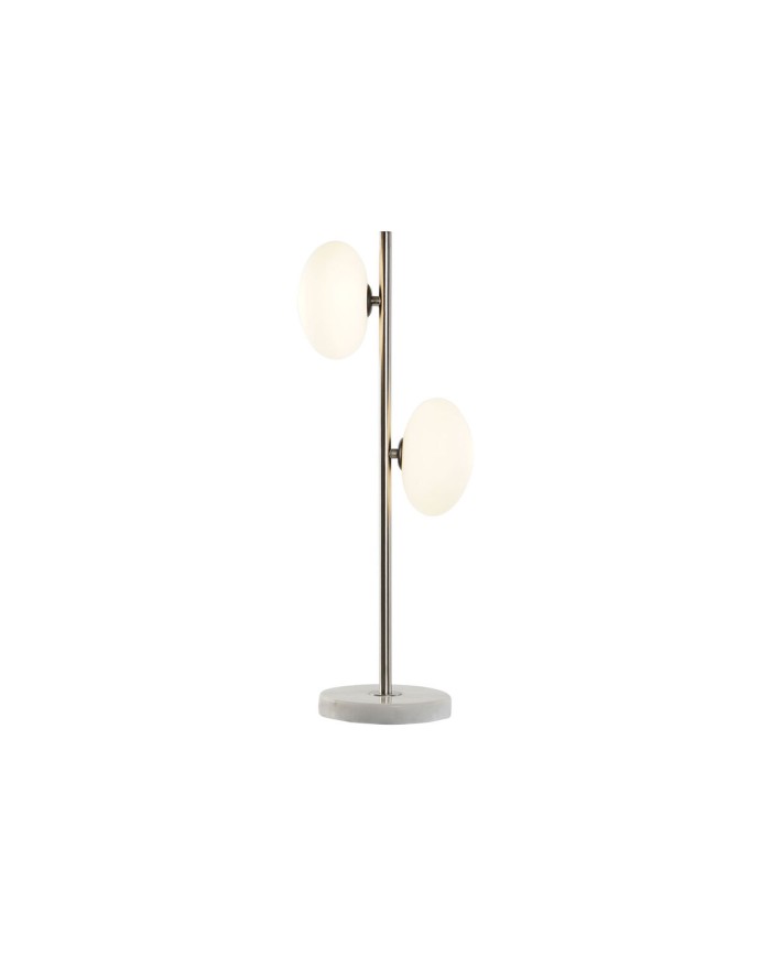 Lampada da tavolo Home ESPRIT Cristallo Marmo 220 V 20 x 17 x 58 cm