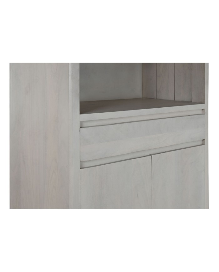 Credenza Home ESPRIT Bianco Legno di mango 82 x 45 x 195 cm