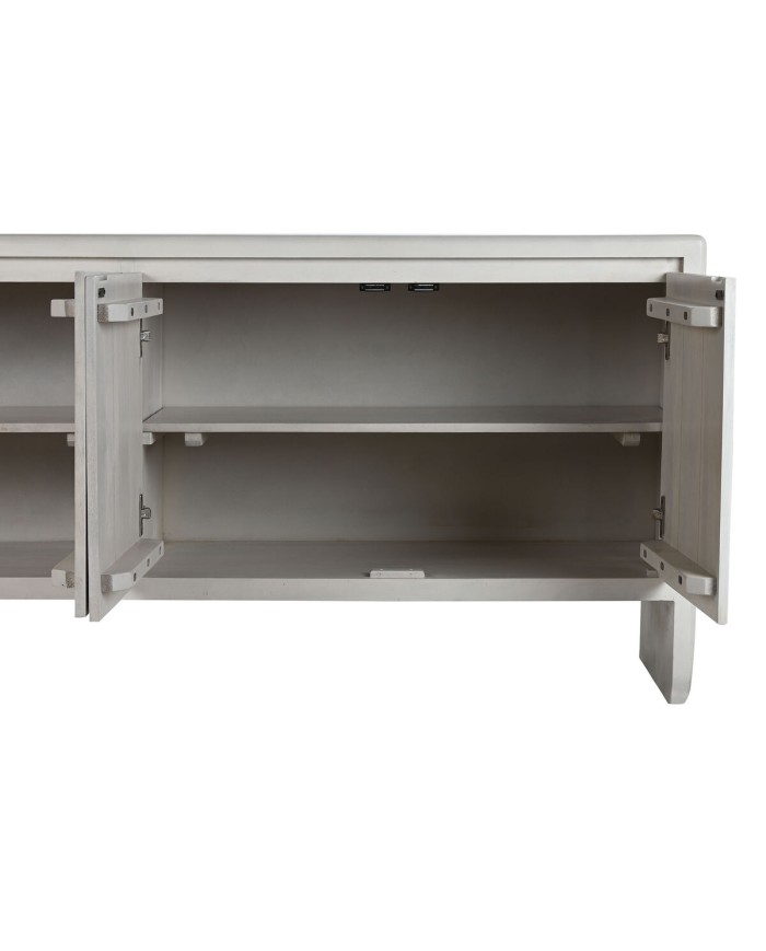 Credenza Home ESPRIT Bianco Legno di mango 182 x 45 x 76 cm