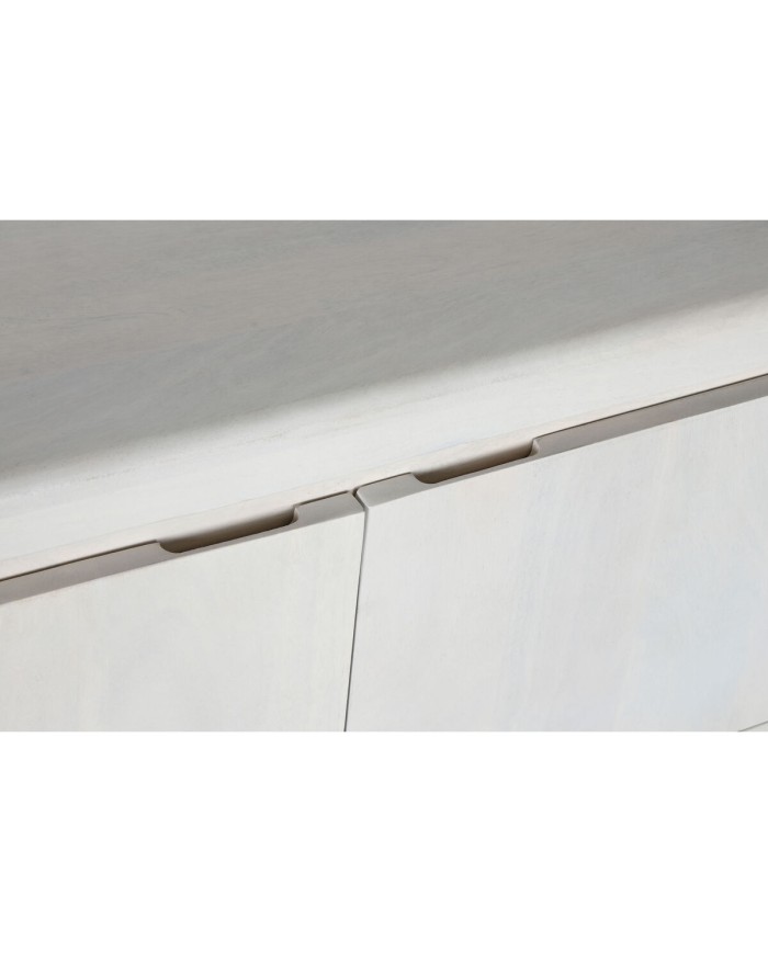 Mobile TV Home ESPRIT Bianco 140 x 40 x 60 cm Mobile TV Home ESPRIT Bianco 140 x 40 x 60 cm