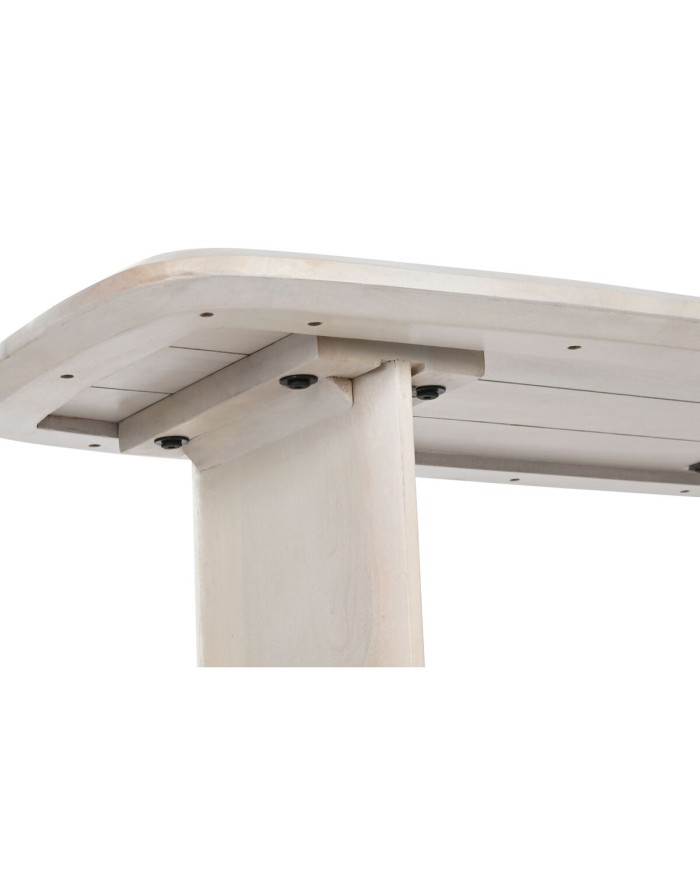 Tavolo aggiuntivo Home ESPRIT Bianco 152 x 45 x 76 cm