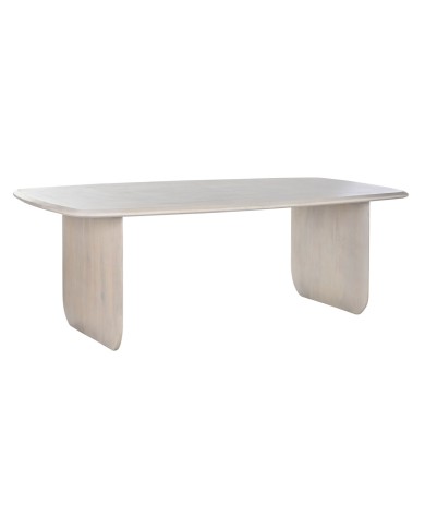 Tavolo da Pranzo Home ESPRIT Bianco Legno di mango 218 x 100 x 76 cm