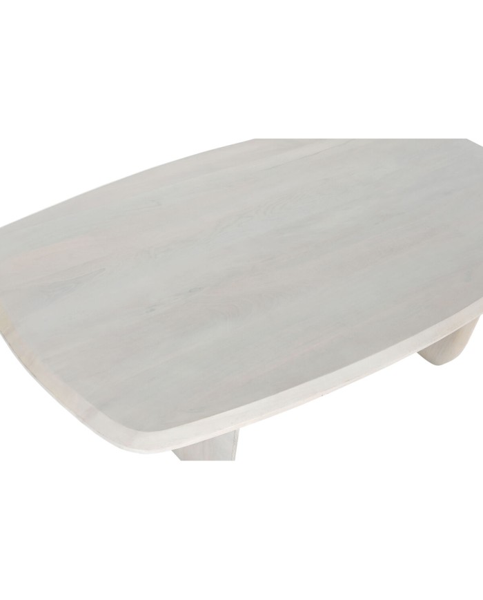 Tavolino da Caffè Home ESPRIT Bianco 137 x 76 x 45 cm Tavolino da Caffè Home ESPRIT Bianco 137 x 76 x 45 cm