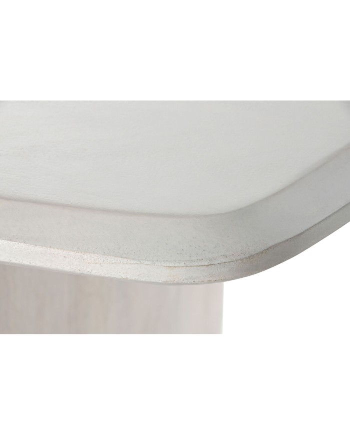 Tavolo da Pranzo Home ESPRIT Bianco Legno di mango 218 x 100 x 76 cm