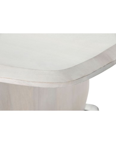 Tavolino da Caffè Home ESPRIT Bianco 137 x 76 x 45 cm