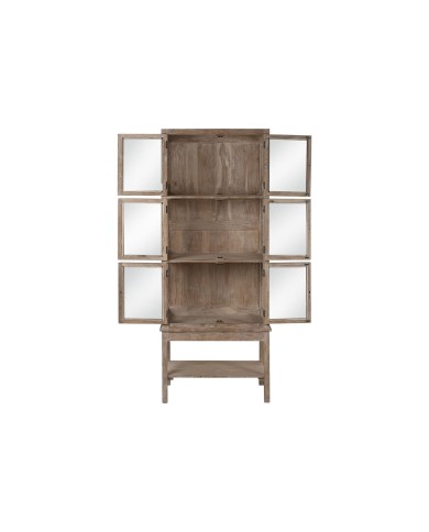 Stand Espositore Home ESPRIT Naturale teak 76 x 48 x 198 cm