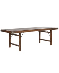 Tavolo da Pranzo Home ESPRIT Bianco Legno di mango 220 x 100 x 76 cm