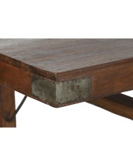 Tavolo Pieghevole Home ESPRIT Naturale Legno Riciclato 240 x 90 x 77 cm