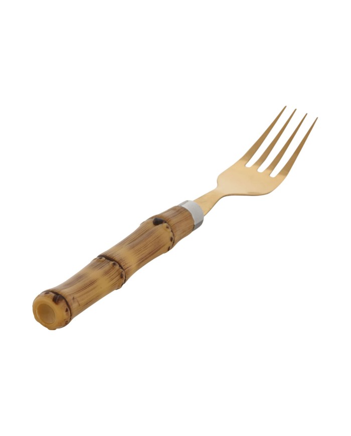 Posate Home ESPRIT Dorato Naturale Acciaio inossidabile ABS 3 x 2 x 16 cm 24 Pezzi Posate Home ESPRIT Dorato Naturale Acciaio inossidabile ABS 3 x 2 x 16 cm 24 Pezzi