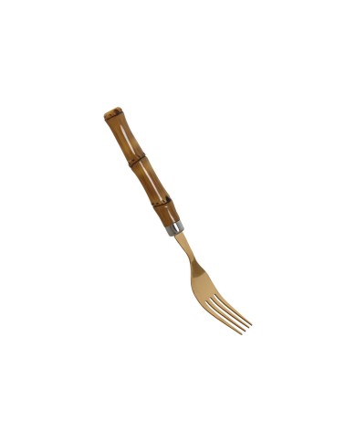 Posate Home ESPRIT Dorato Naturale Acciaio inossidabile ABS 3 x 2 x 16 cm 24 Pezzi