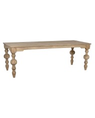 Tavolo da Pranzo Home ESPRIT Legno di mango 140 x 140 x 77 cm