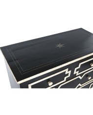 Cassettiera Home ESPRIT Nero 111 x 51 x 99 cm Cassettiera Home ESPRIT Nero 111 x 51 x 99 cm